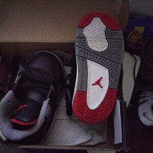 Toddler Jordan 4s sneakers